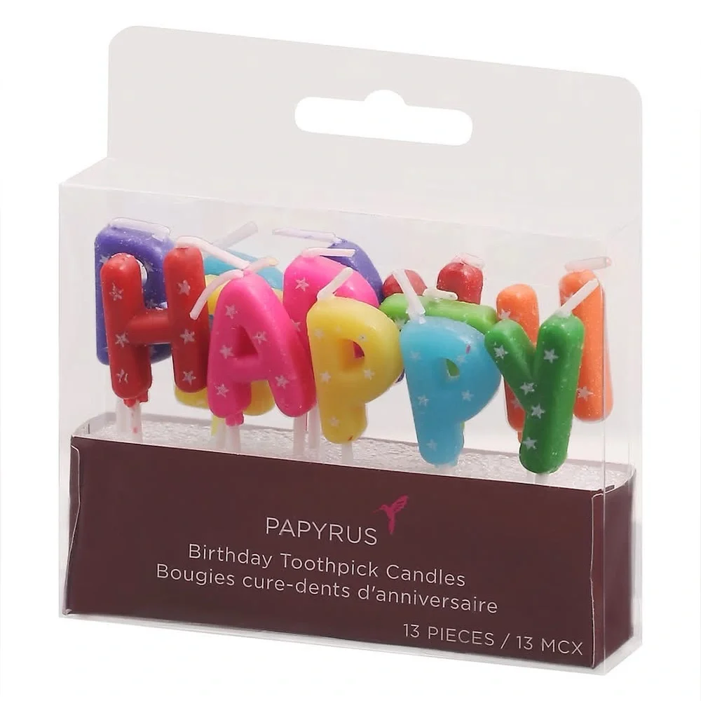 🆕Papyrus “Happy Birthday” Candles